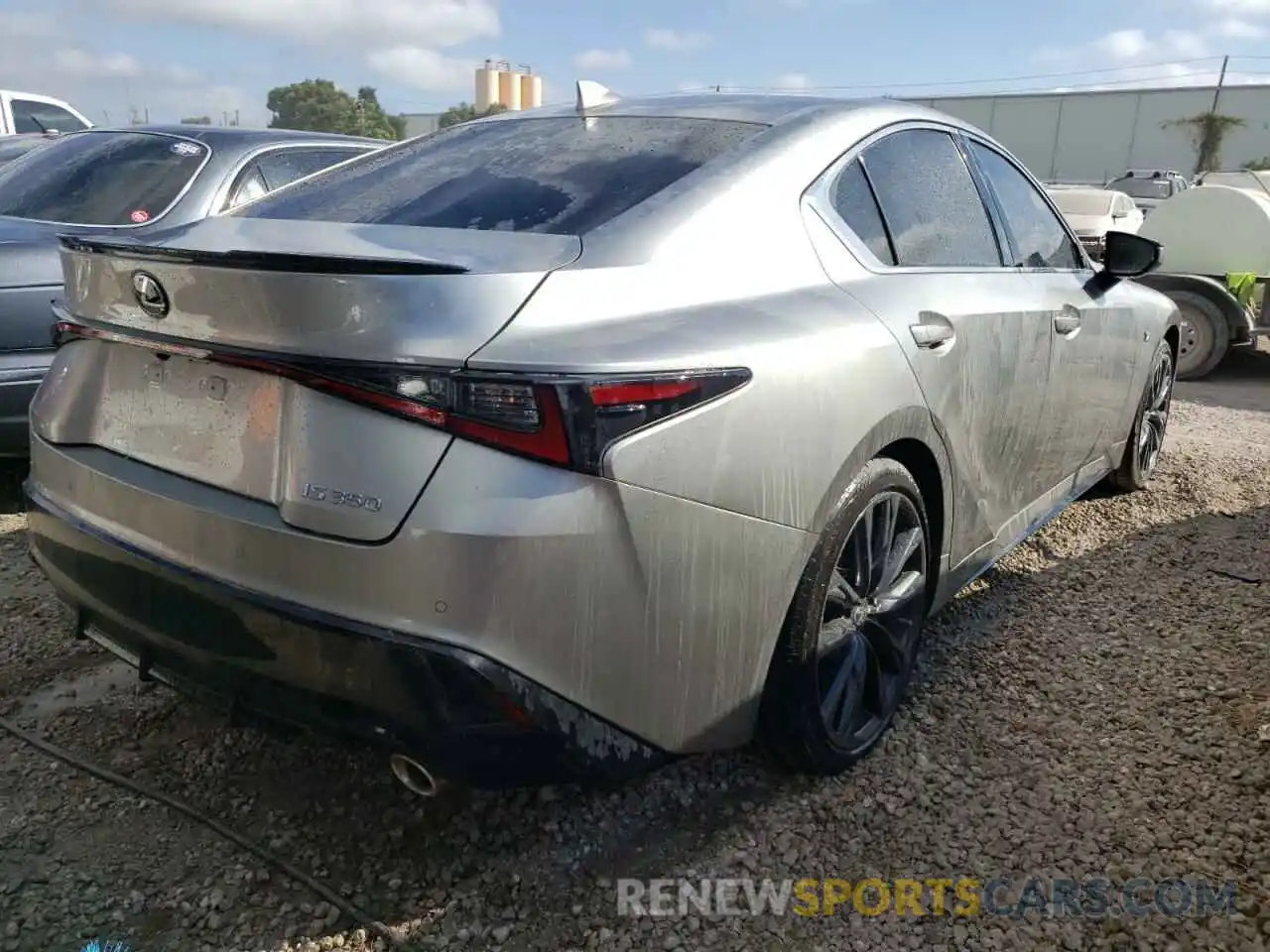 4 Photograph of a damaged car JTHGZ1B22N5054580 LEXUS IS 2022