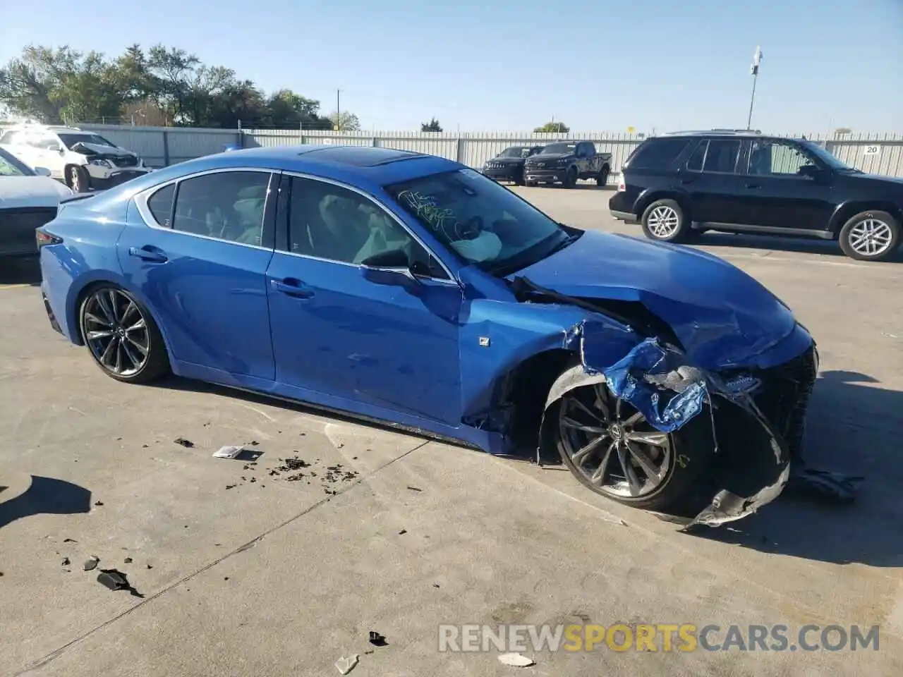 9 Photograph of a damaged car JTHGZ1B22N5057074 LEXUS IS 2022