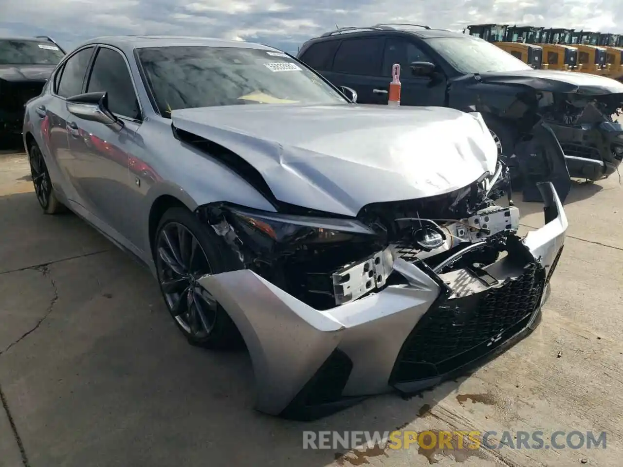 1 Photograph of a damaged car JTHGZ1B24N5054029 LEXUS IS 2022