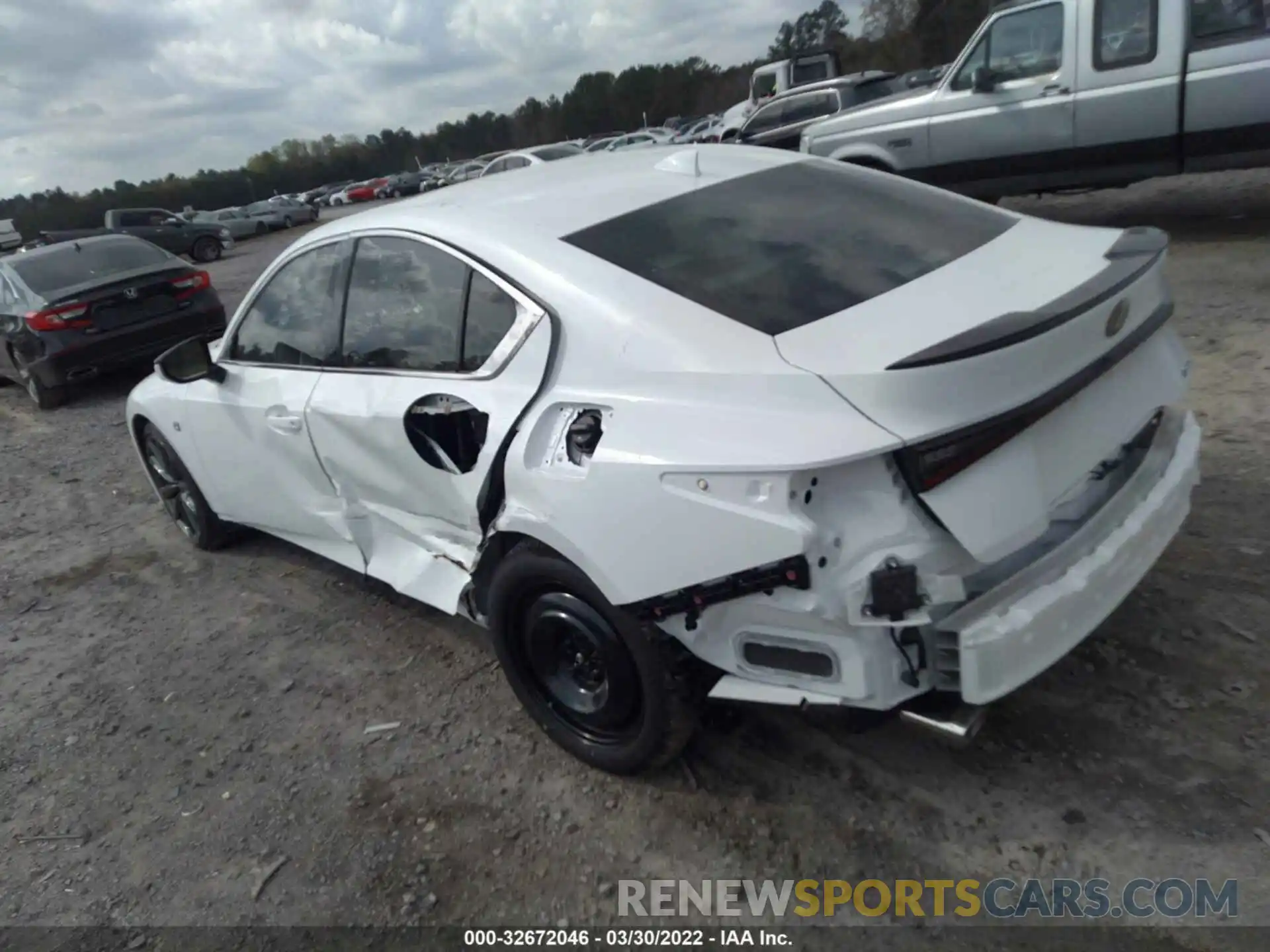 3 Photograph of a damaged car JTHGZ1B25N5050555 LEXUS IS 2022