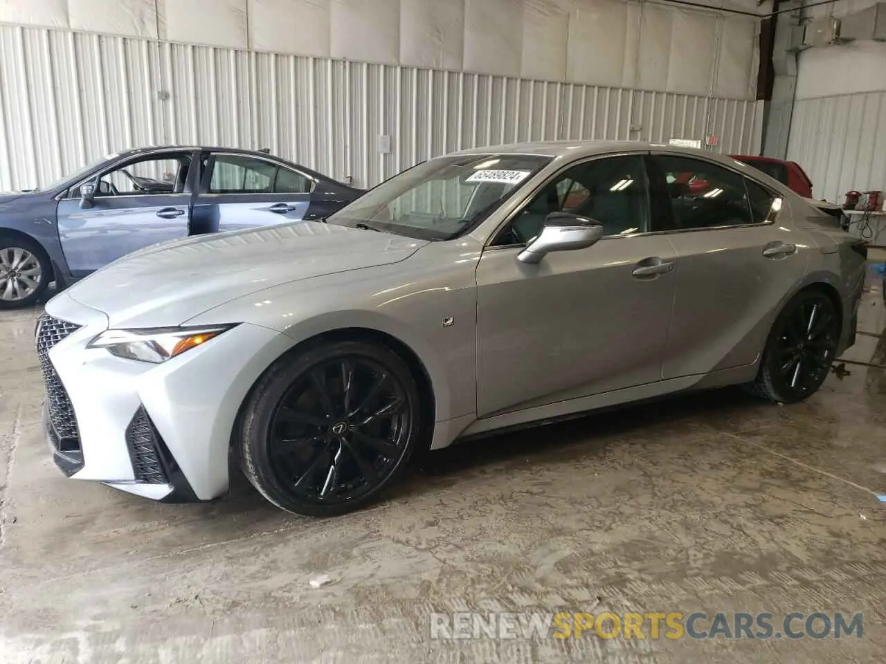 1 Photograph of a damaged car JTHGZ1B28N5049237 LEXUS IS 2022