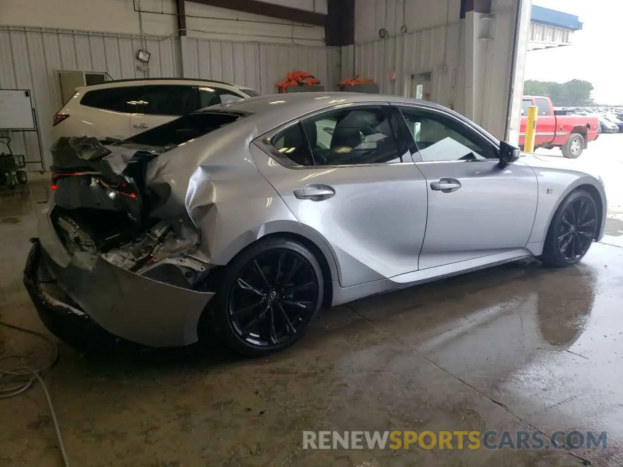 3 Photograph of a damaged car JTHGZ1B28N5049237 LEXUS IS 2022
