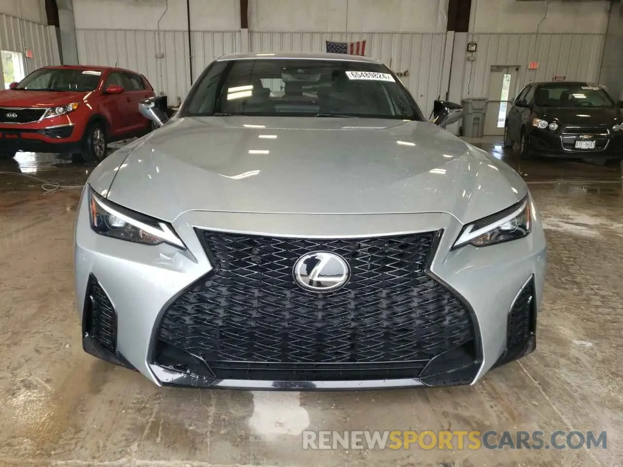 5 Photograph of a damaged car JTHGZ1B28N5049237 LEXUS IS 2022