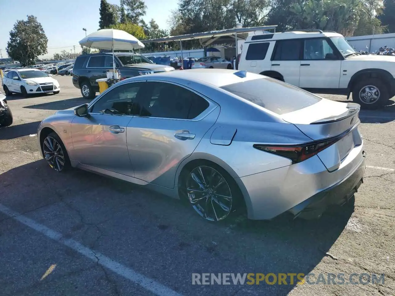 2 Photograph of a damaged car JTHGZ1B29N5056777 LEXUS IS 2022