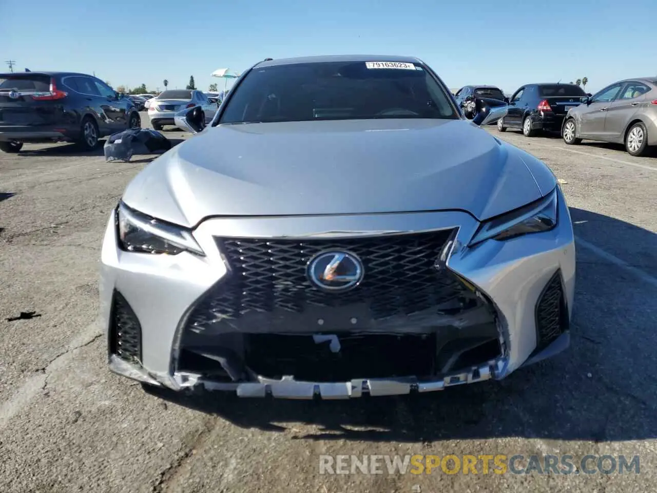 5 Photograph of a damaged car JTHGZ1B29N5056777 LEXUS IS 2022
