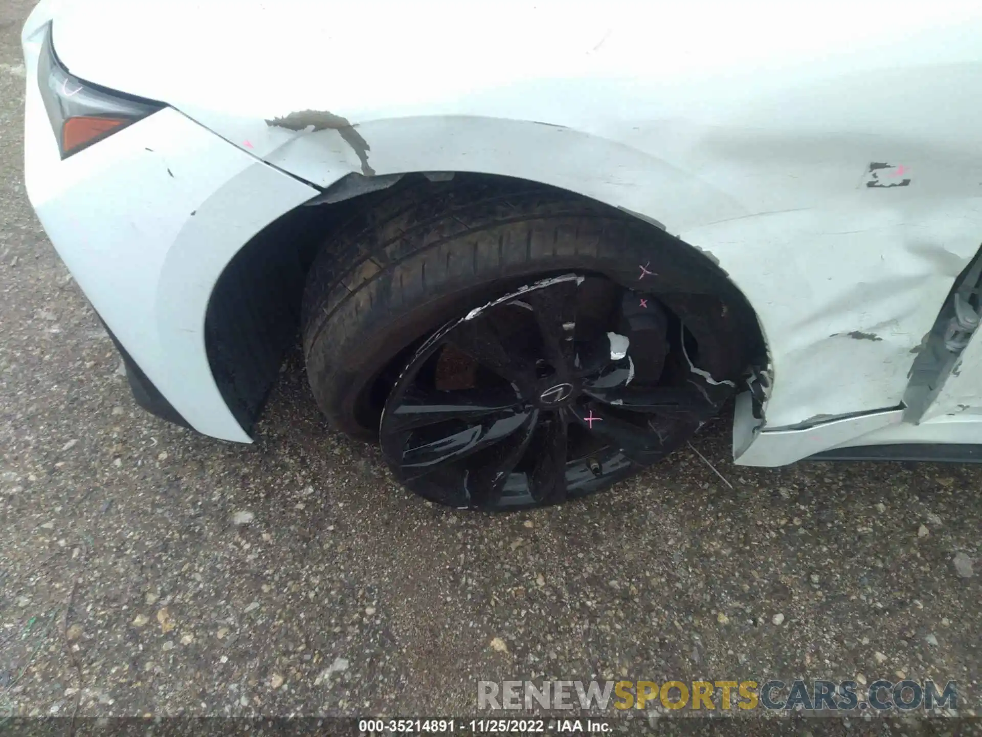 12 Photograph of a damaged car JTHGZ1B2XN5049093 LEXUS IS 2022