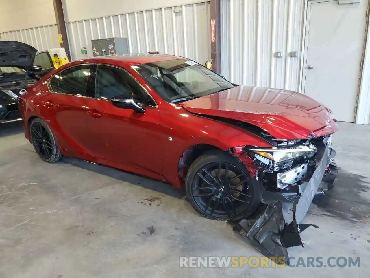 4 Photograph of a damaged car JTHSZ1B2XN5051503 LEXUS IS 2022