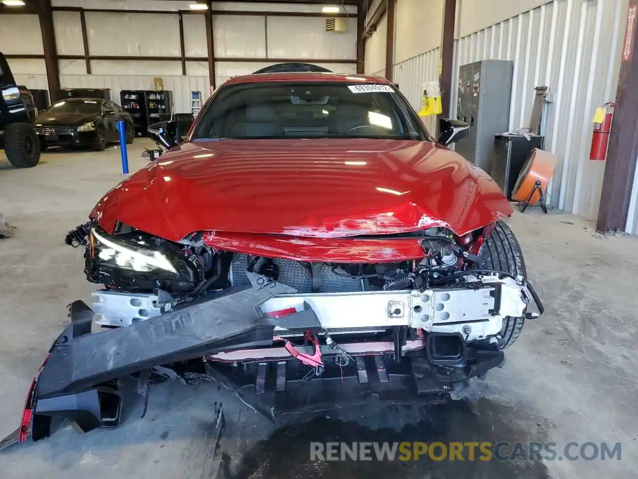 5 Photograph of a damaged car JTHSZ1B2XN5051503 LEXUS IS 2022