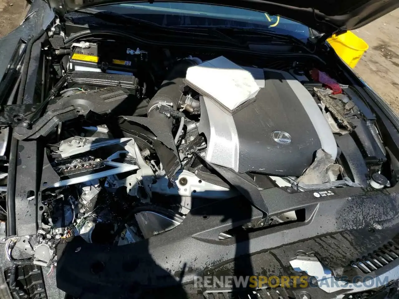 7 Photograph of a damaged car JTHSZ1B2XN5053056 LEXUS IS 2022