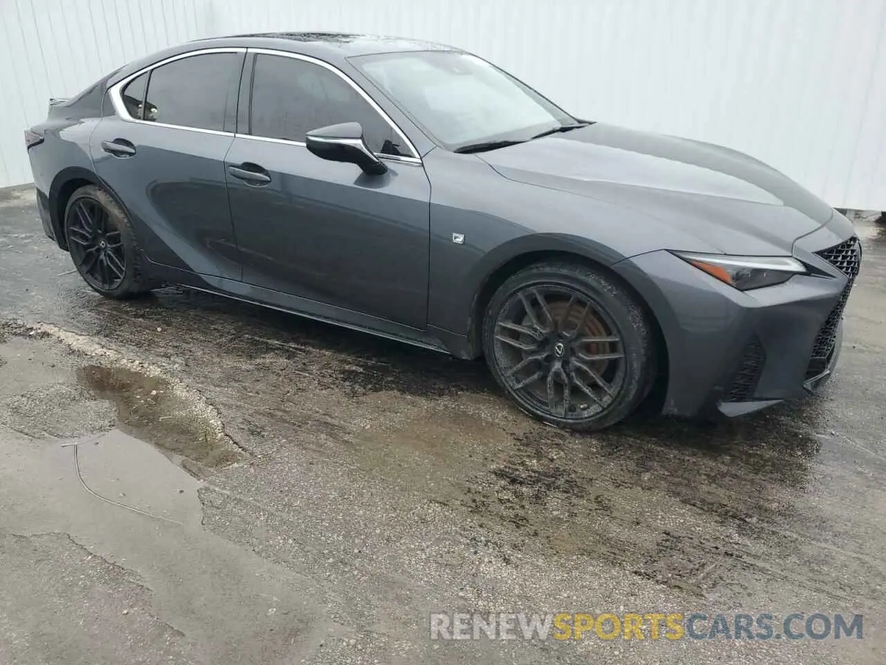 4 Photograph of a damaged car JTHSZ1E24N5024342 LEXUS IS 2022