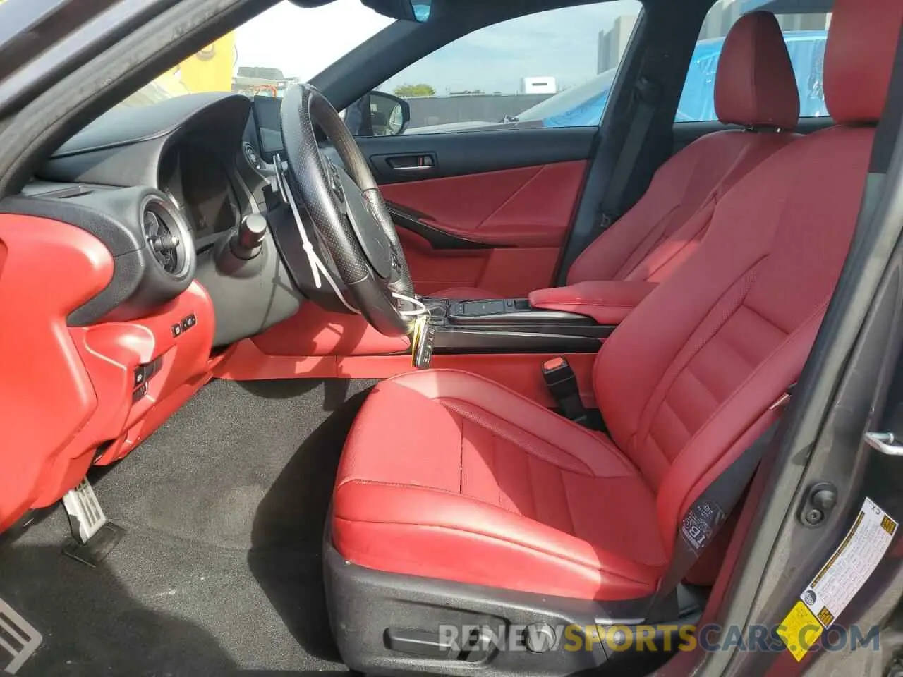 7 Photograph of a damaged car JTHSZ1E24N5024342 LEXUS IS 2022