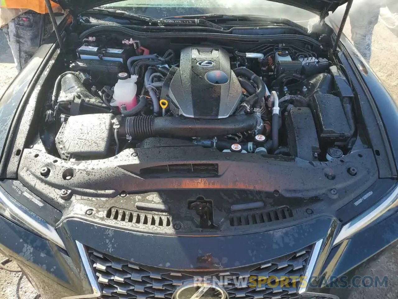 11 Photograph of a damaged car JTHCA1D21P5124608 LEXUS IS 2023