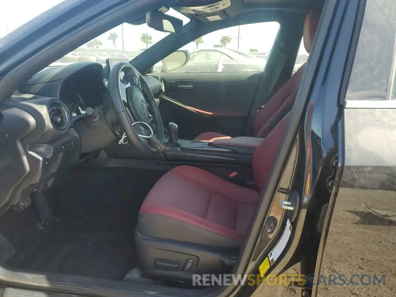 7 Photograph of a damaged car JTHCA1D21P5124608 LEXUS IS 2023