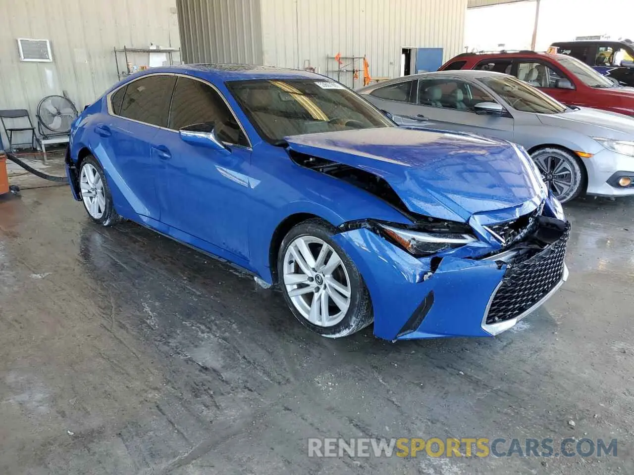 4 Photograph of a damaged car JTHCA1D22P5127288 LEXUS IS 2023