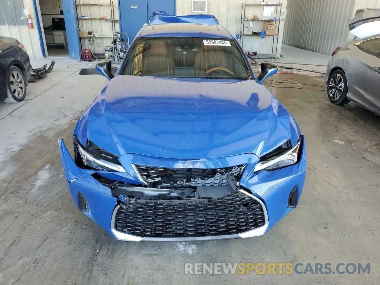 5 Photograph of a damaged car JTHCA1D22P5127288 LEXUS IS 2023