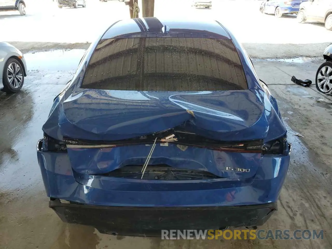 6 Photograph of a damaged car JTHCA1D22P5127288 LEXUS IS 2023