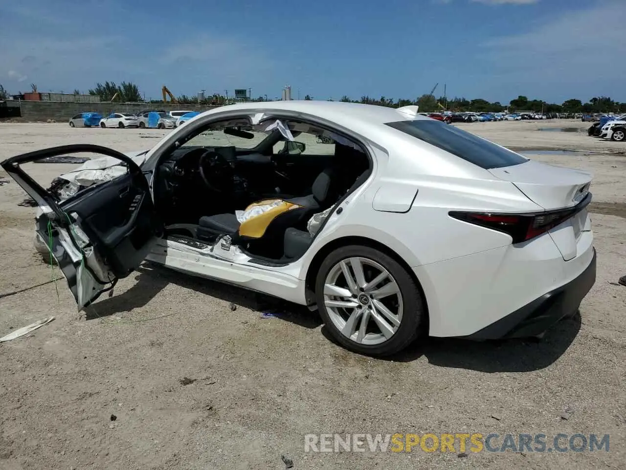 2 Photograph of a damaged car JTHCA1D24P5127518 LEXUS IS 2023