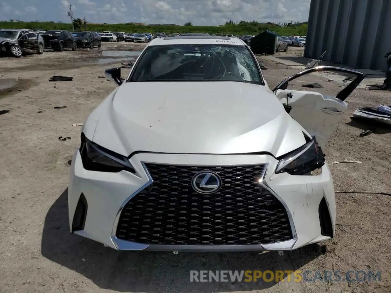 5 Photograph of a damaged car JTHCA1D24P5127518 LEXUS IS 2023