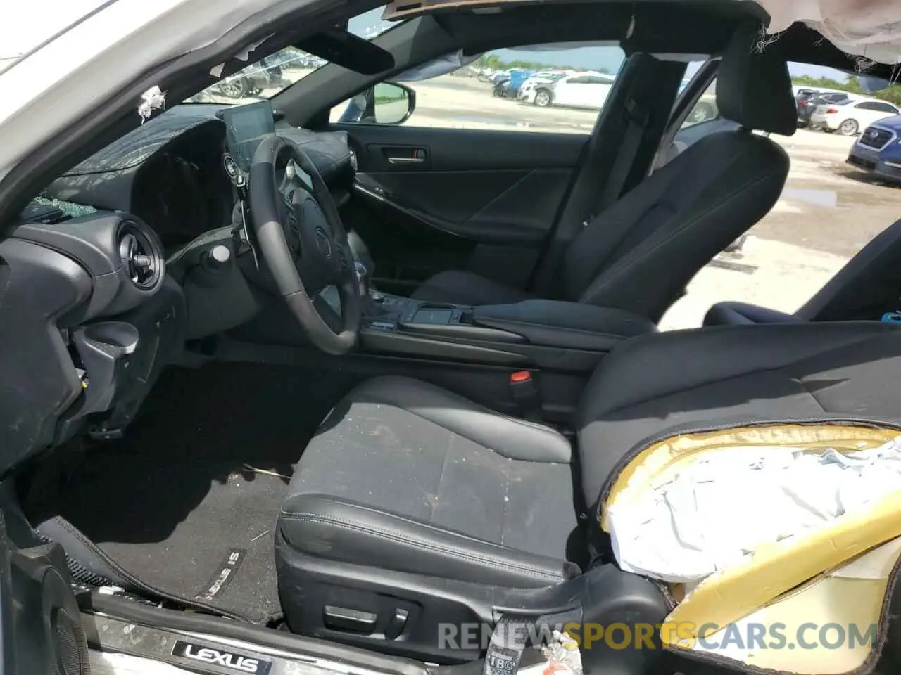 7 Photograph of a damaged car JTHCA1D24P5127518 LEXUS IS 2023