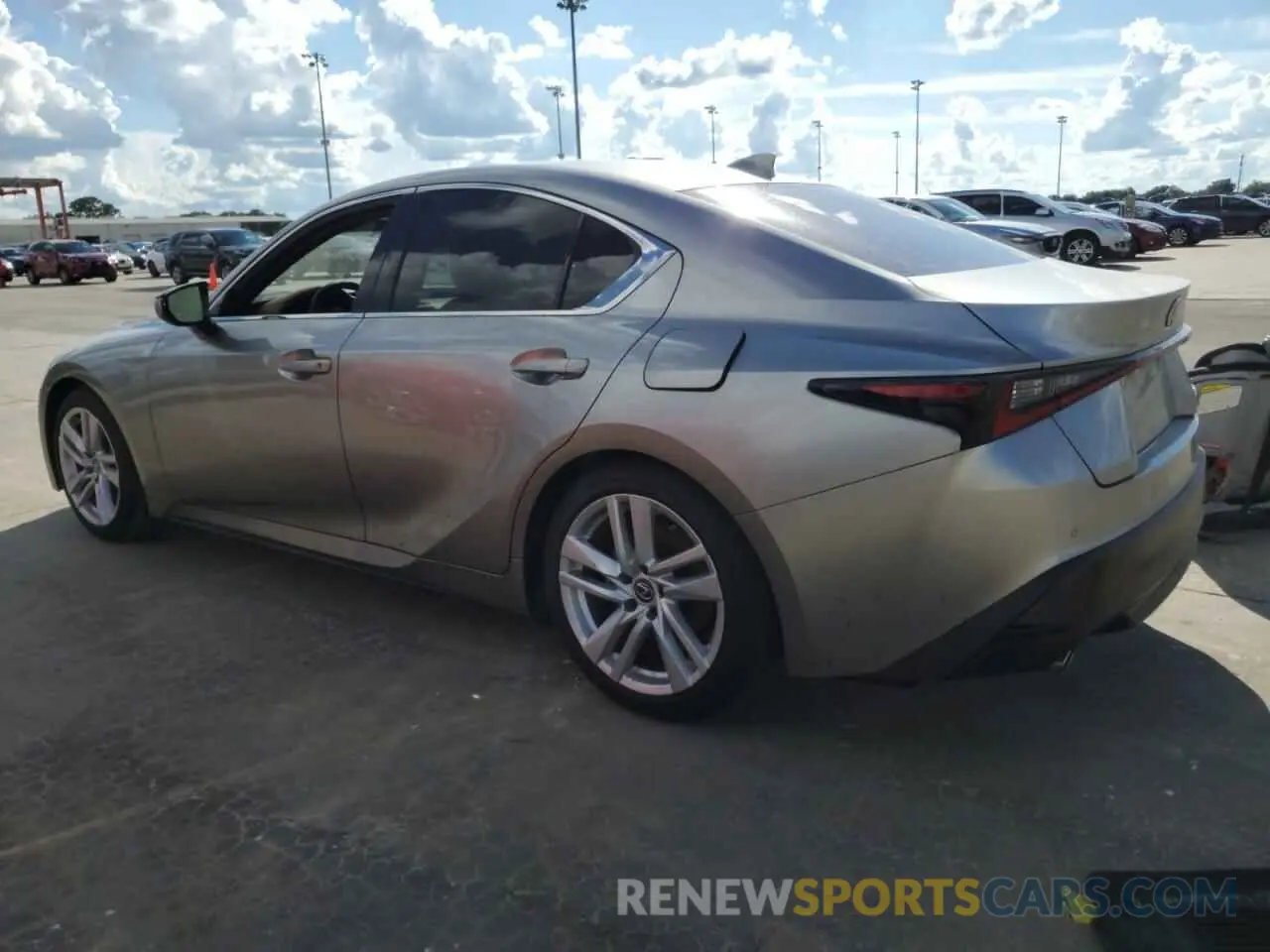 2 Photograph of a damaged car JTHCA1D29P5127028 LEXUS IS 2023