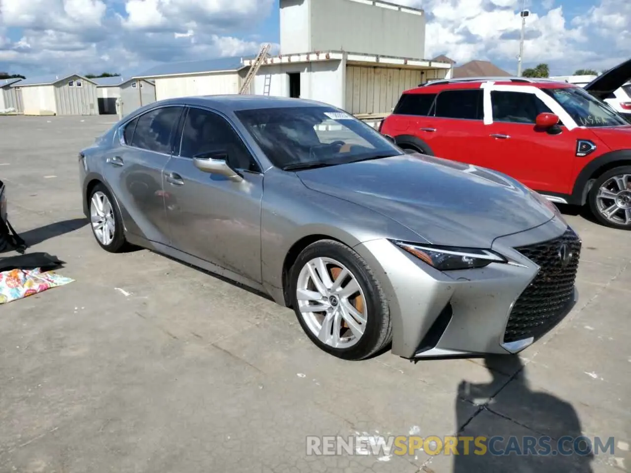 4 Photograph of a damaged car JTHCA1D29P5127028 LEXUS IS 2023