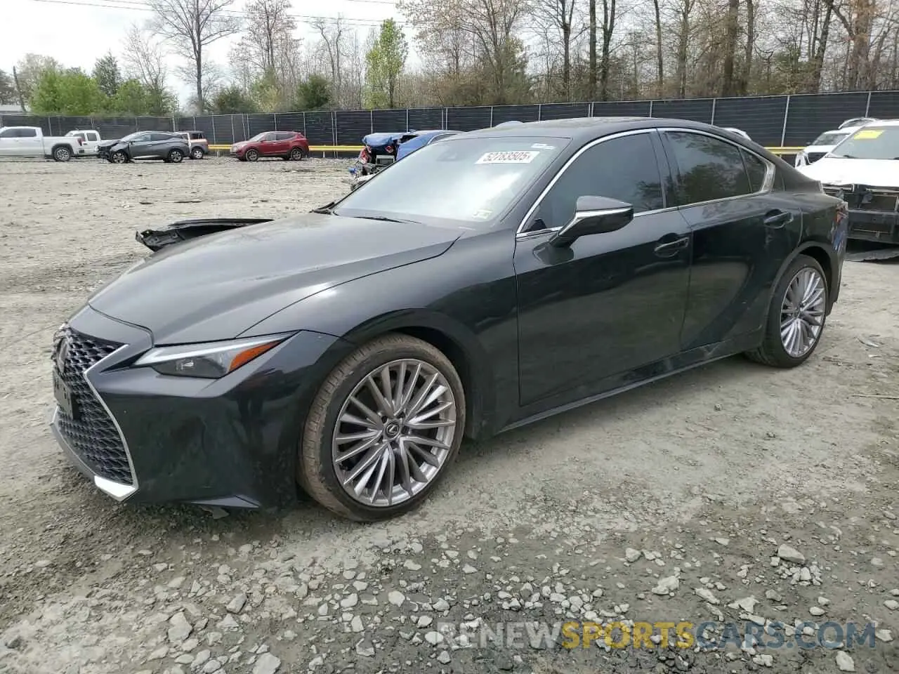 1 Photograph of a damaged car JTHD81F2XP5050344 LEXUS IS 2023