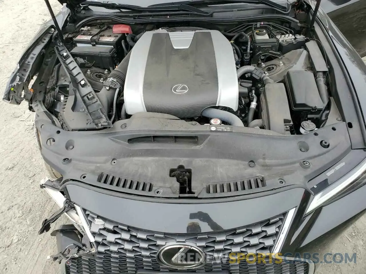 11 Photograph of a damaged car JTHD81F2XP5050344 LEXUS IS 2023