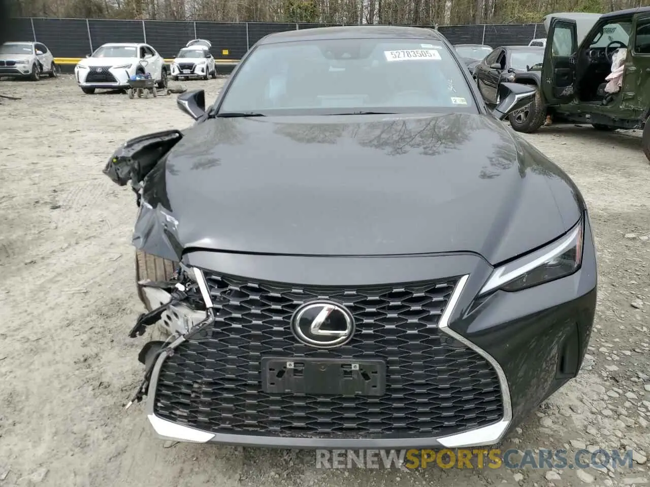 5 Photograph of a damaged car JTHD81F2XP5050344 LEXUS IS 2023
