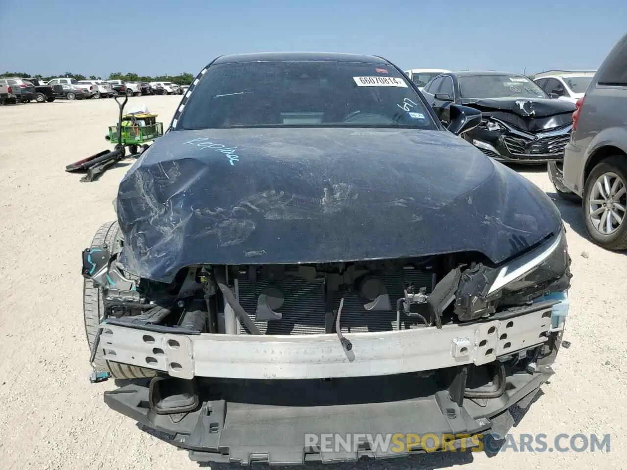 5 Photograph of a damaged car JTHDA1D28P5127090 LEXUS IS 2023
