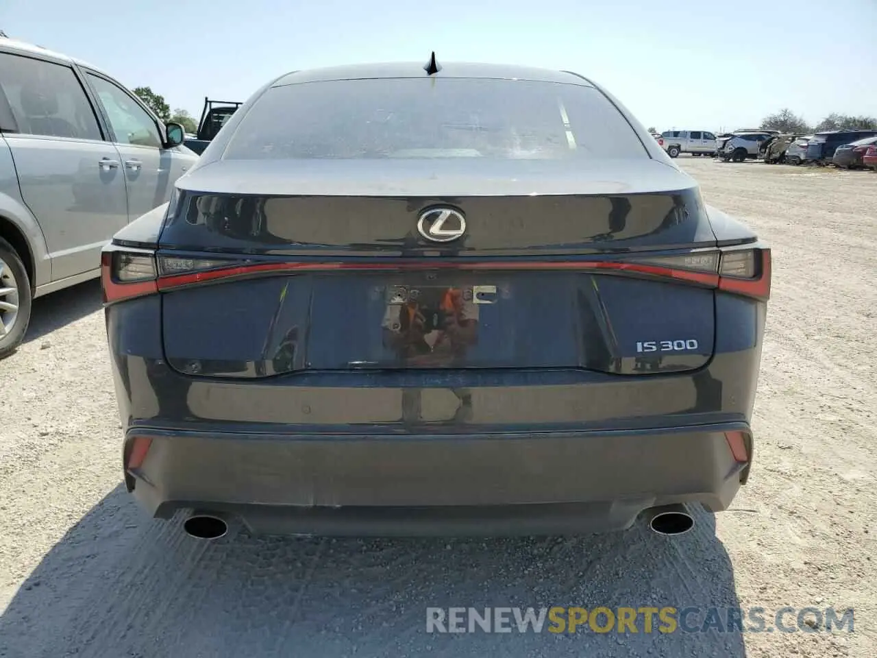 6 Photograph of a damaged car JTHDA1D28P5127090 LEXUS IS 2023