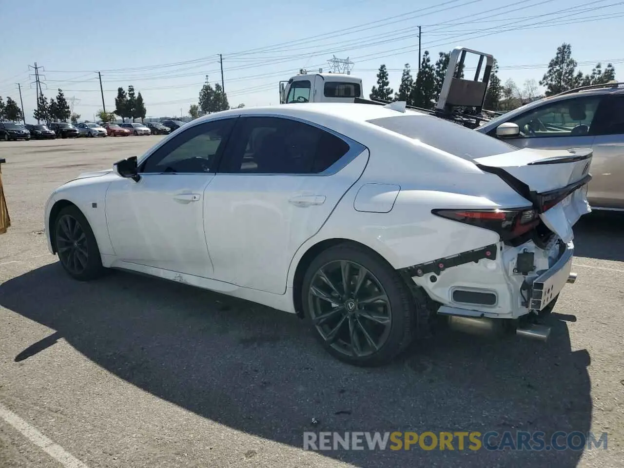 2 Photograph of a damaged car JTHB81F24R5054433 LEXUS IS 2024