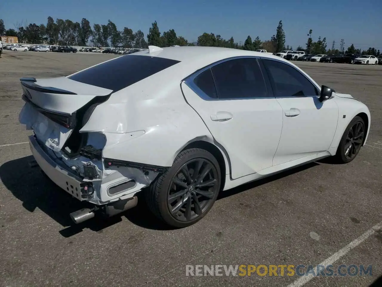 3 Photograph of a damaged car JTHB81F24R5054433 LEXUS IS 2024