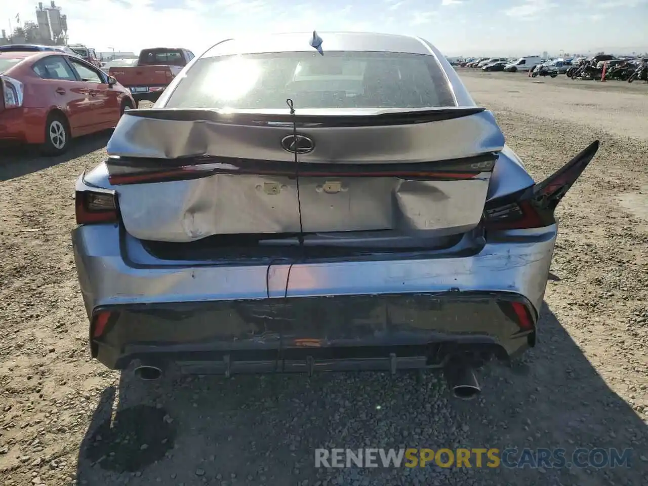 6 Photograph of a damaged car JTHBA1D25R5131172 LEXUS IS 2024