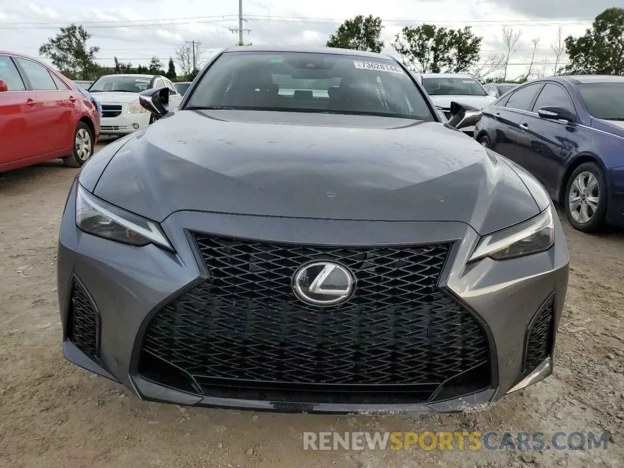 5 Photograph of a damaged car JTHBA1D29R5129554 LEXUS IS 2024