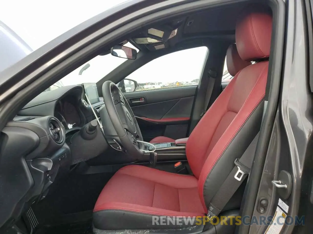 7 Photograph of a damaged car JTHBA1D29R5129554 LEXUS IS 2024