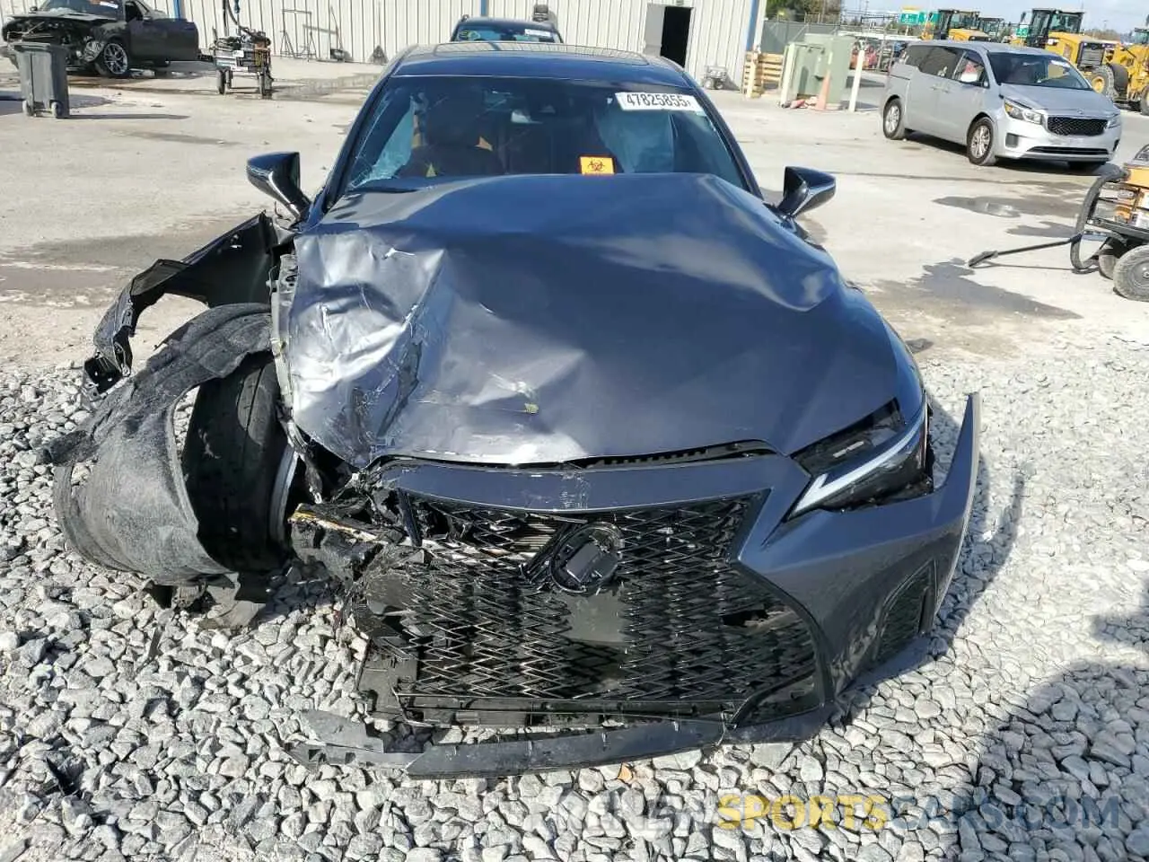 5 Photograph of a damaged car JTHBA1D2XR5131457 LEXUS IS 2024