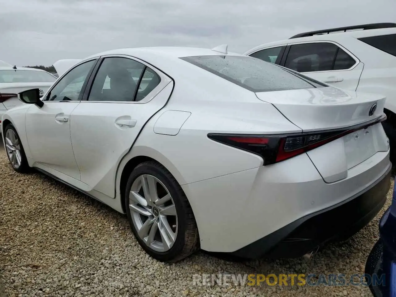 2 Photograph of a damaged car JTHCA1D25R5129491 LEXUS IS 2024