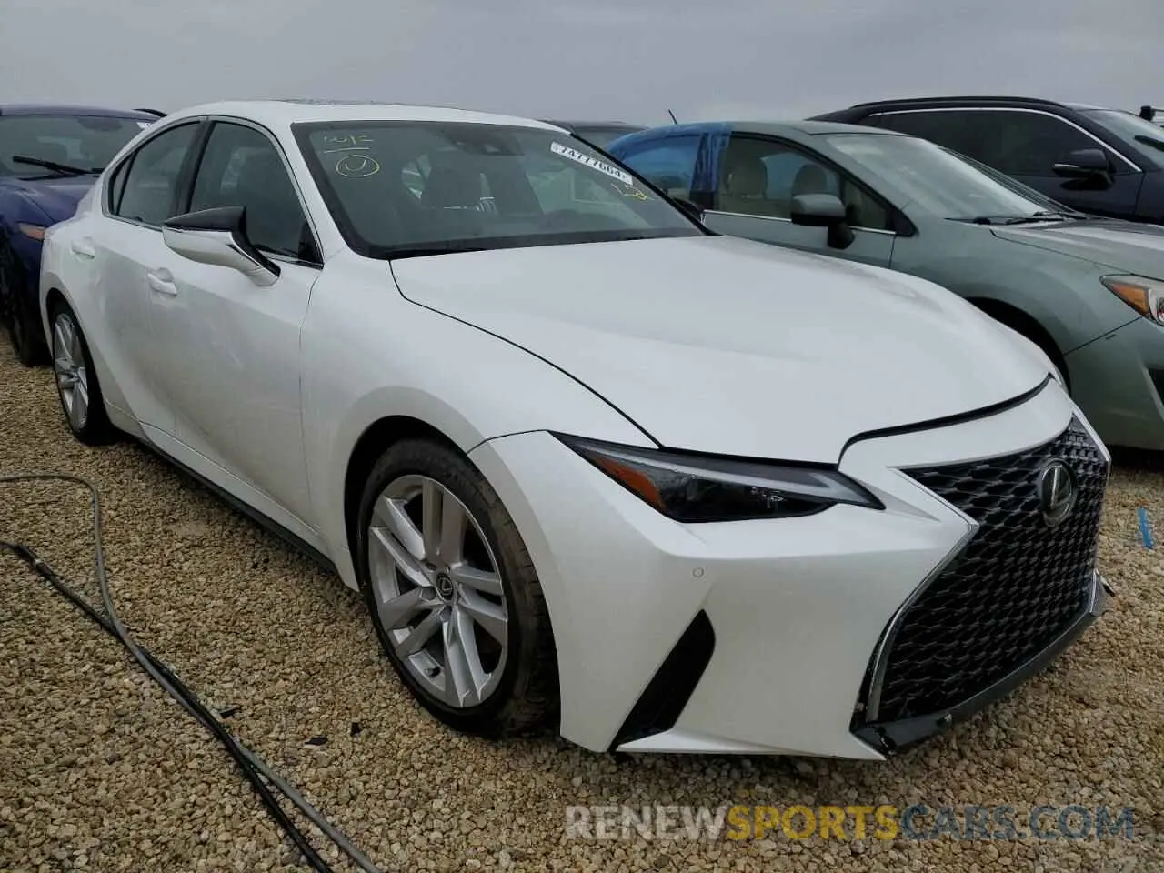 4 Photograph of a damaged car JTHCA1D25R5129491 LEXUS IS 2024