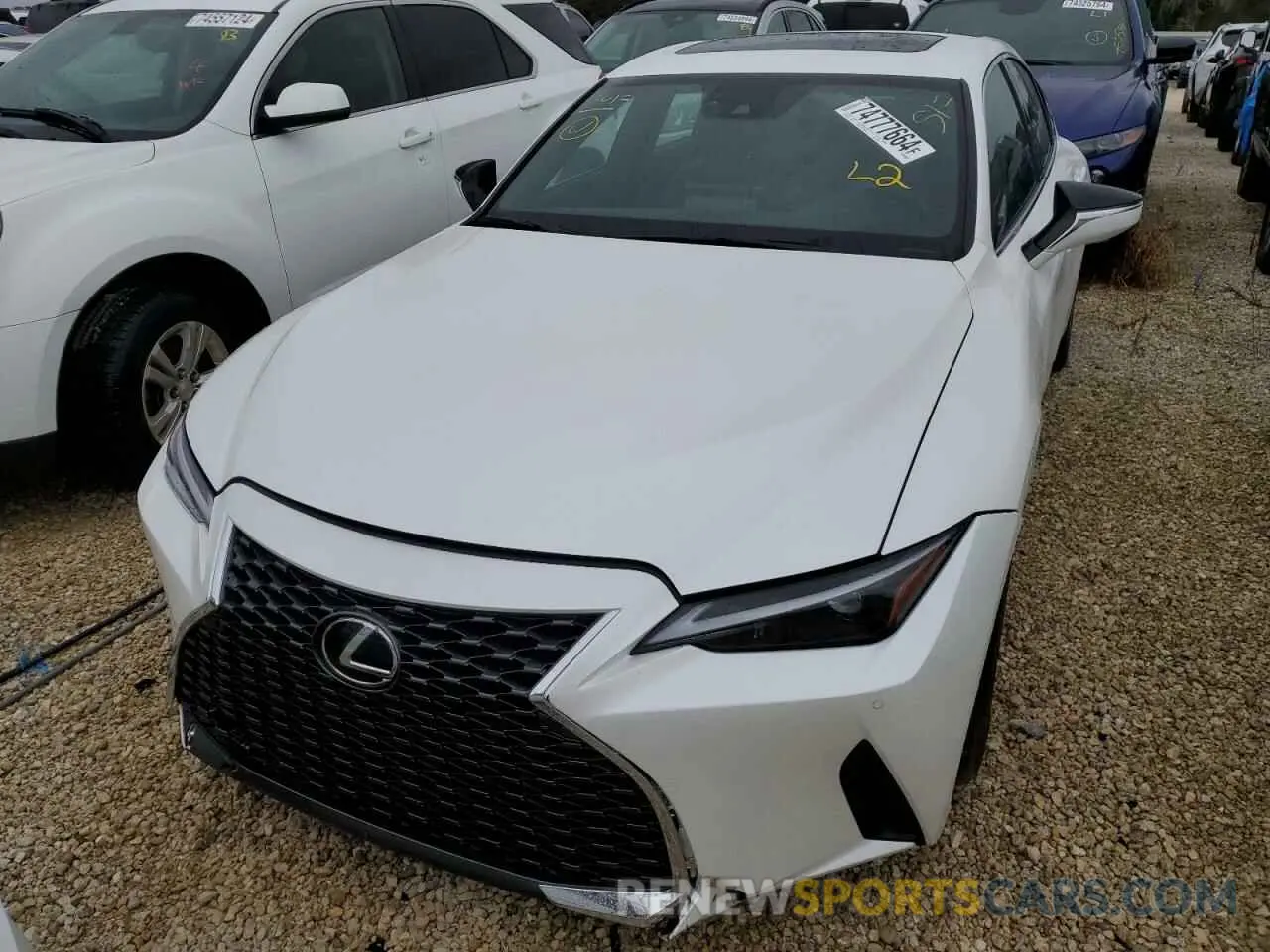 5 Photograph of a damaged car JTHCA1D25R5129491 LEXUS IS 2024