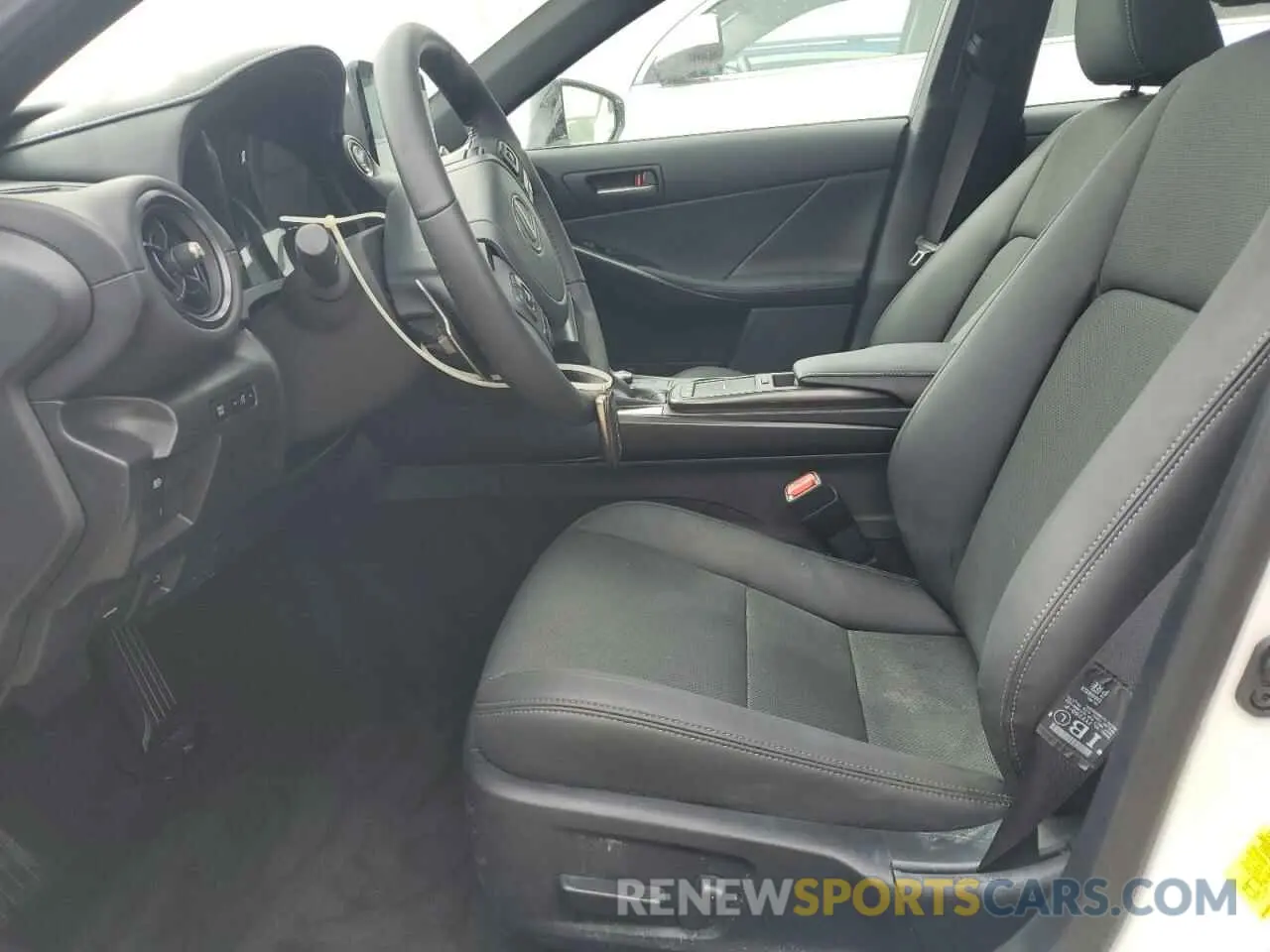 7 Photograph of a damaged car JTHCA1D25R5129491 LEXUS IS 2024