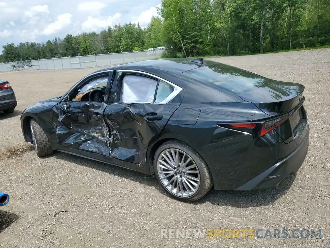 2 Photograph of a damaged car JTHD81F20R5052798 LEXUS IS 2024