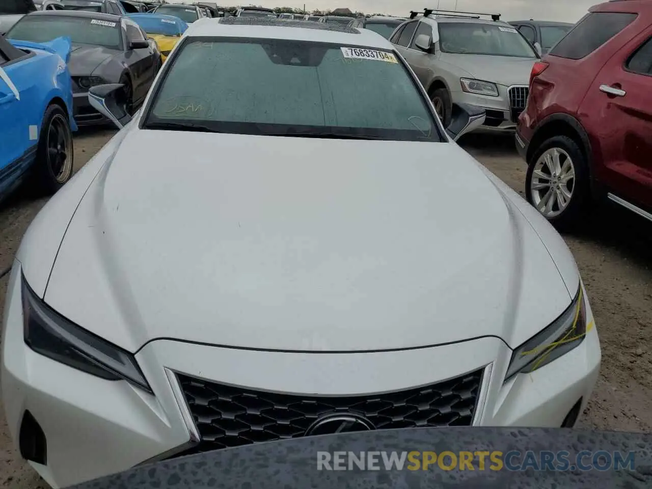 5 Photograph of a damaged car JTHDA1D20R5131945 LEXUS IS 2024