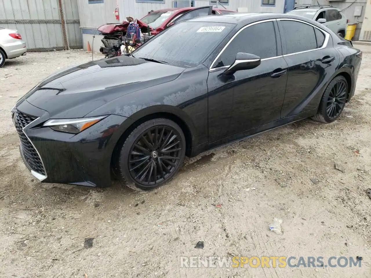 1 Photograph of a damaged car JTHDA1D23R5129333 LEXUS IS 2024