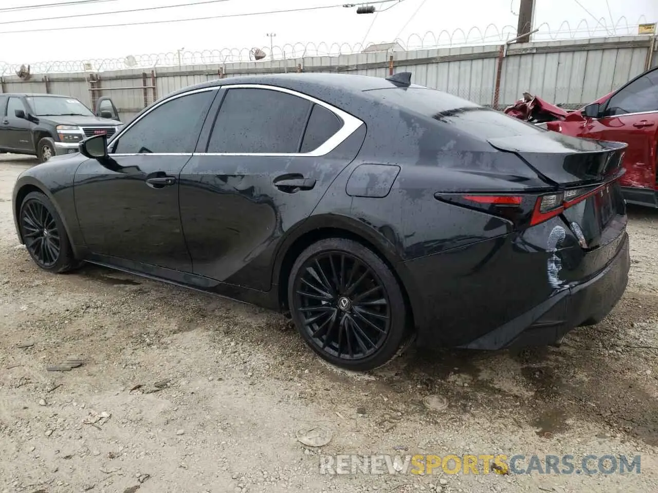 2 Photograph of a damaged car JTHDA1D23R5129333 LEXUS IS 2024