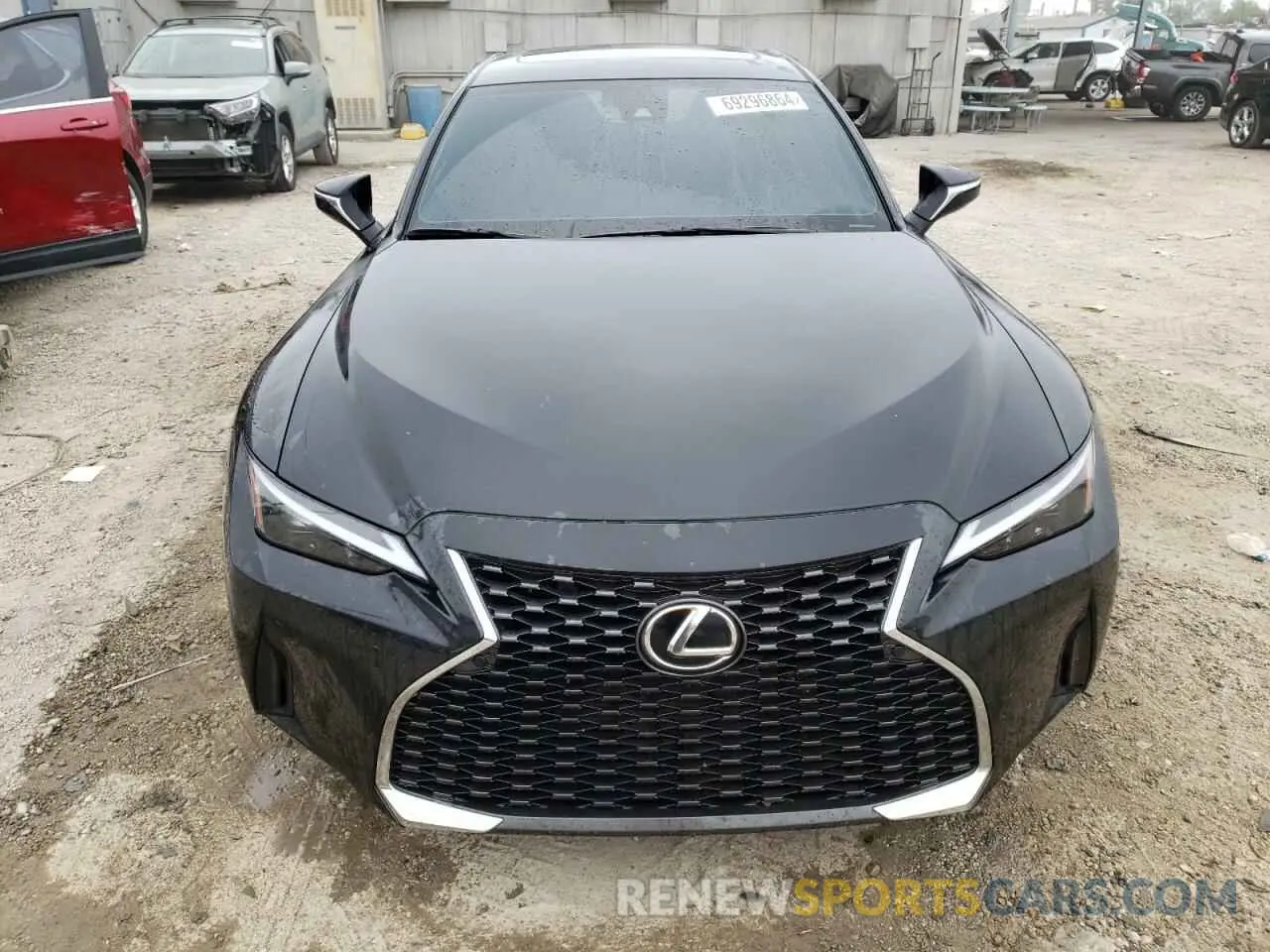 5 Photograph of a damaged car JTHDA1D23R5129333 LEXUS IS 2024