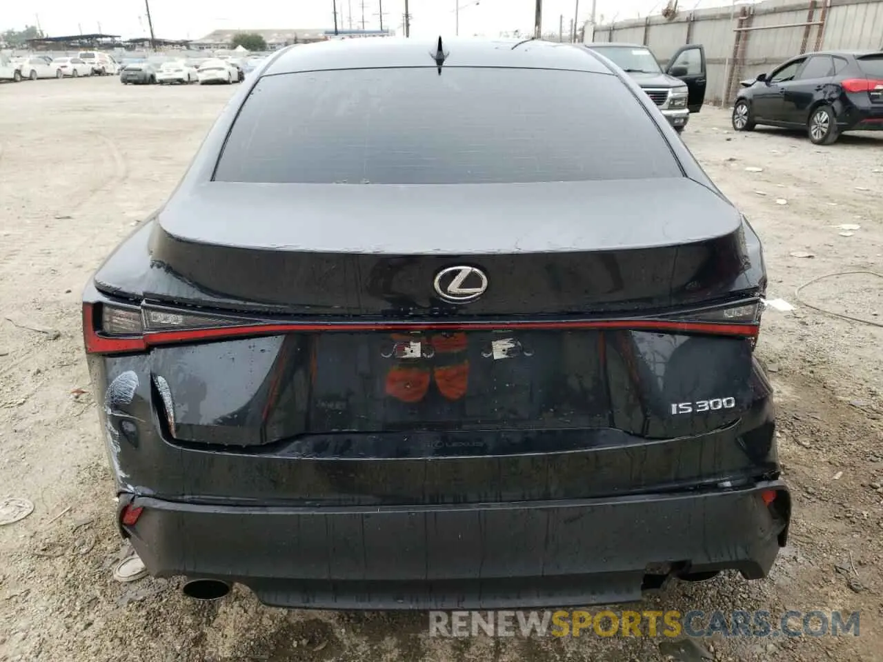 6 Photograph of a damaged car JTHDA1D23R5129333 LEXUS IS 2024