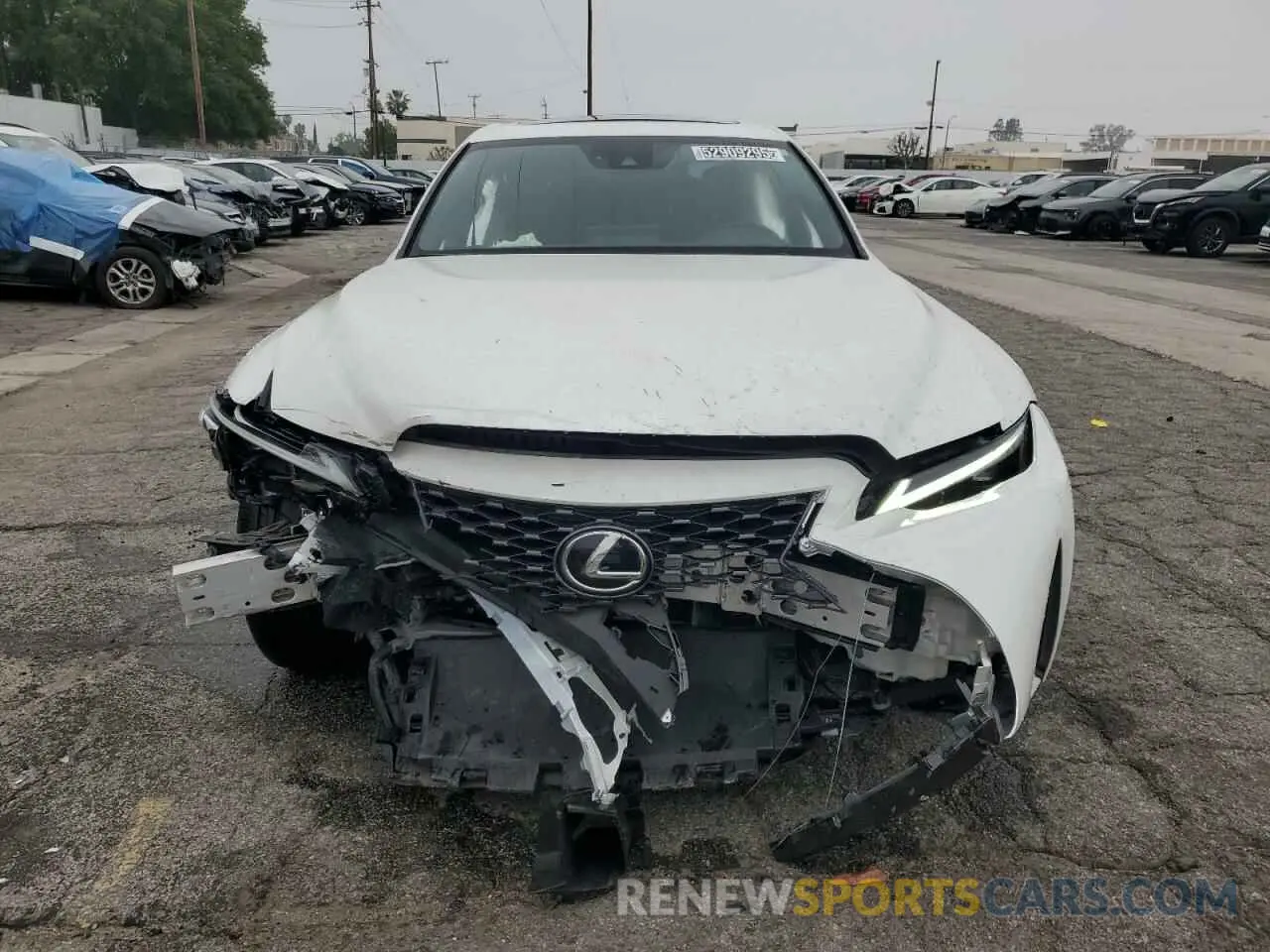 5 Photograph of a damaged car JTHDA1D24R5129048 LEXUS IS 2024