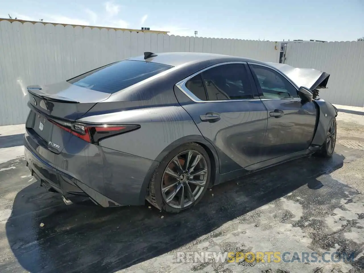 3 Photograph of a damaged car JTHGA1D24R5130097 LEXUS IS 2024