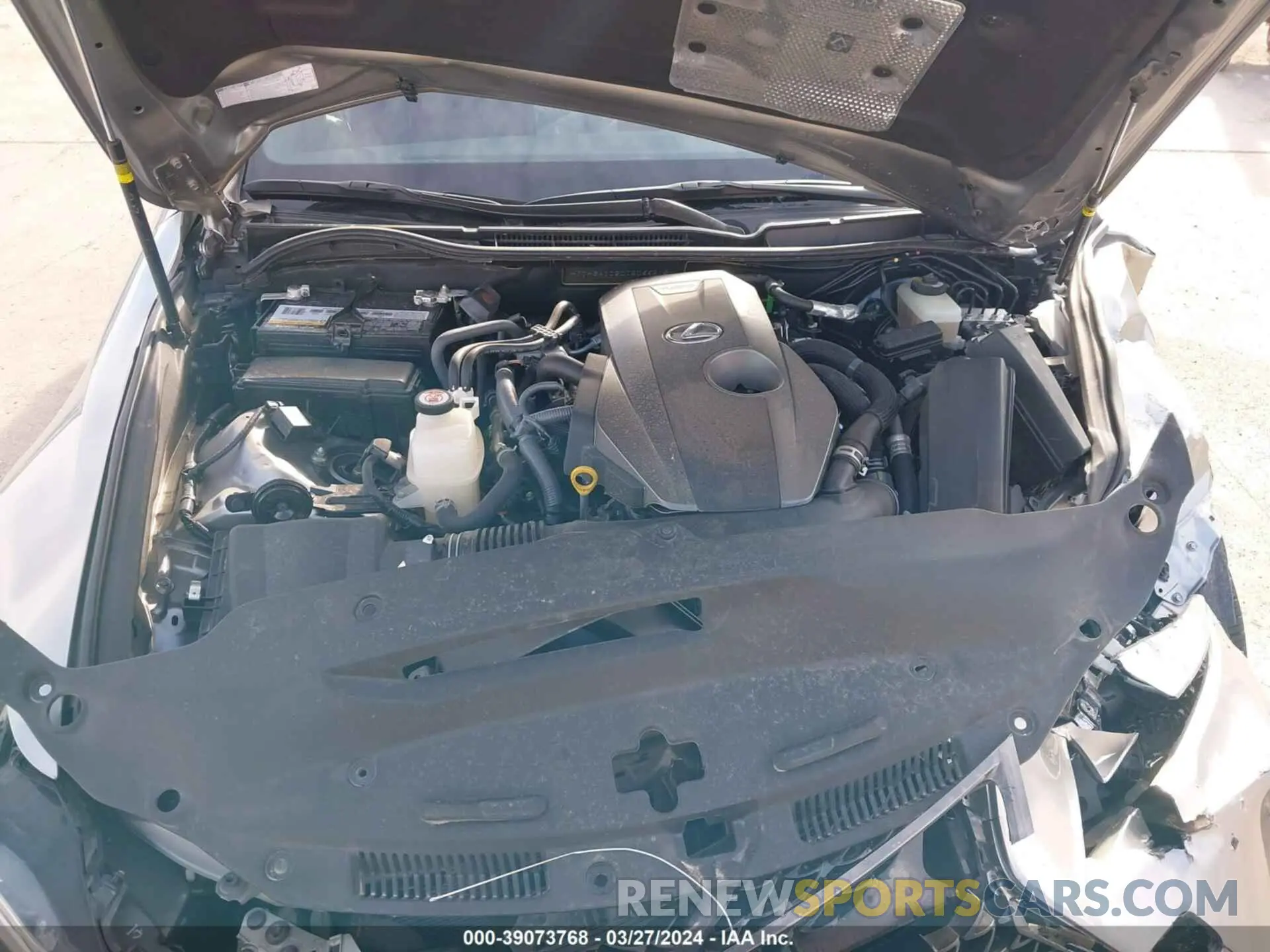10 Photograph of a damaged car JTHBA1D20J5066512 LEXUS IS 300 2018