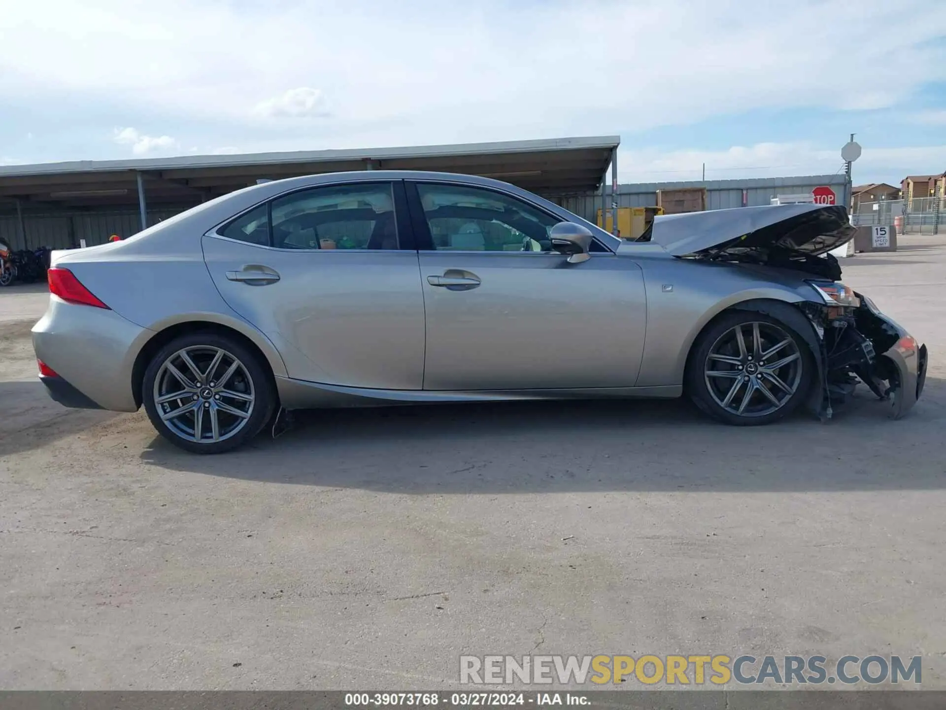 13 Photograph of a damaged car JTHBA1D20J5066512 LEXUS IS 300 2018